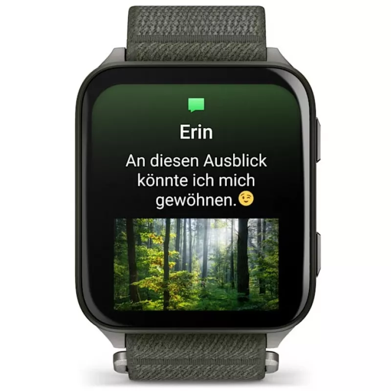 Garmin Venu X1 5,08 cm (2 inch) AMOLED Digital 448 x 486 Pixel Touchscreen Grau Wi-Fi GPS (Satellit)