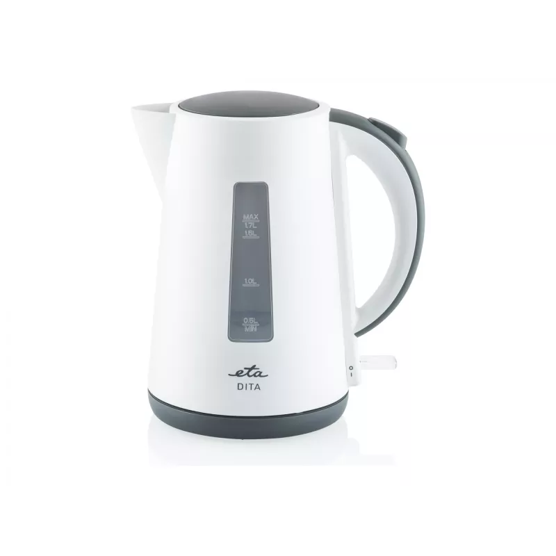 ETA | Wasserkocher | ETA160390000 | Elektrisch | 2200 W | 1,7 L | Kunststoff | 360°-Drehsockel | Weiß
