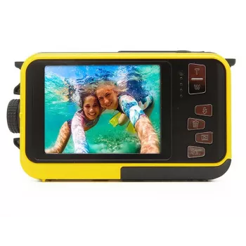 easypix GmbH Easypix Aquapix W2024-Y SPLASH Unterwasserkamera (Gelb) (10067)