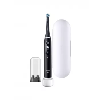 Oral-B iO6 elektrische Zahnbürste mit Tasche Schwarz Onyx