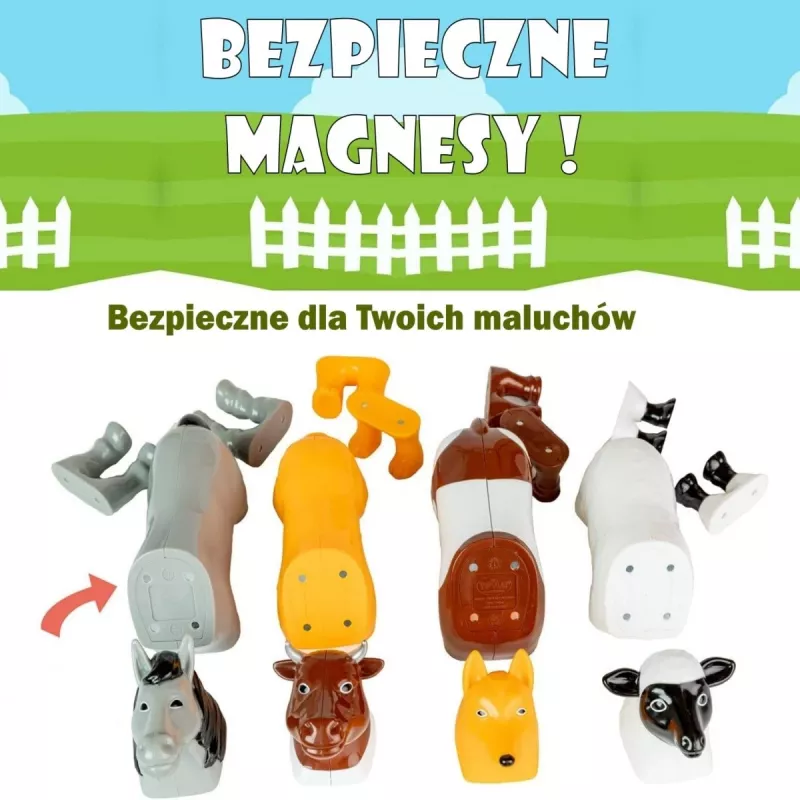 Malblo Magnetisches Bauernhoftiere-Set