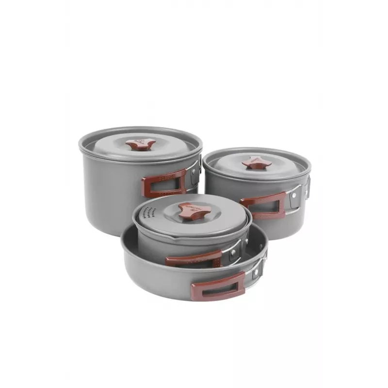 Kochset Fire-Maple fmc-206 Camping-Töpfe und -Pfannen, leicht, kompaktes Design
