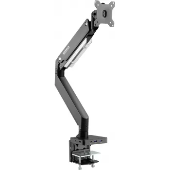 SpeaKa Professional SP-MM-810 Single-gang Monitor-Desk Mount 43,2 cm (17) - 88,9 cm (35) Integrierte Dockingstation, Gasdruckfeder-Technologie, neigbar, schwenkbar (SP-10506476)