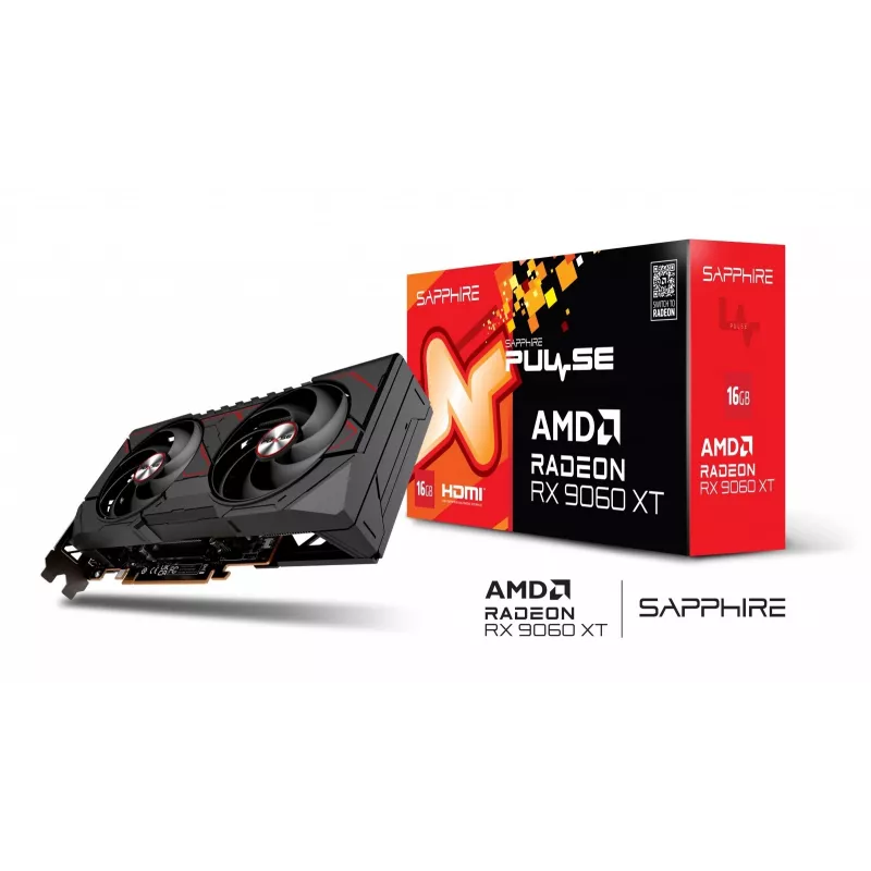 SAPPHIRE PULSE Radeon RX 9060 XT 16GB Grafikkarte