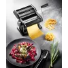 Manuelle Nudelmaschine GEFU GF89426 – für Lasagne, Tagliatelle, Tagliolini; Edelstahl und Kunststoff; 205×200×155 mm