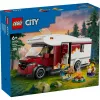 Konstruktionsspielzeug LEGO City Abenteuer-Camper 60454, 385 Teile, Höhe 80 mm, für Kinder ab 6 Jahren