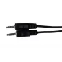 Microconnect AUDLL2 Audiokabel 2 m 3,5 mm Schwarz
