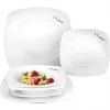 Tafelservice LAMART LT9002 — 6-tlg. Porzellanteller: 2×25 cm, 2×20 cm, 2×17 cm, weiß