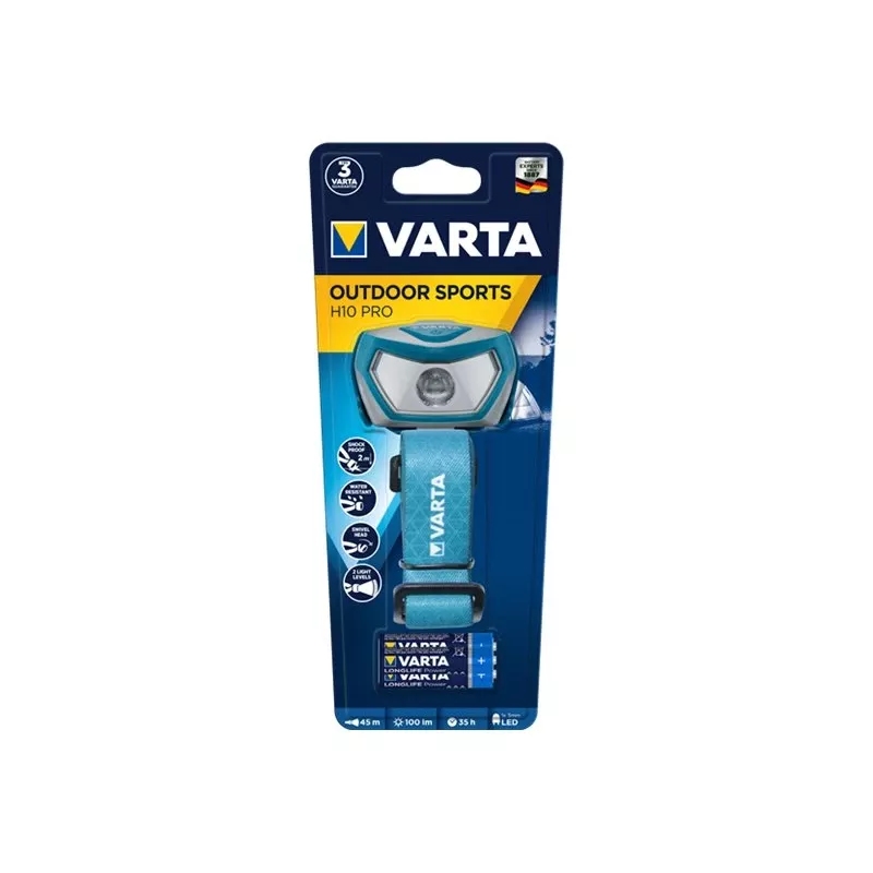 Stirnlampe Varta 16650 101 421 Aqua colour