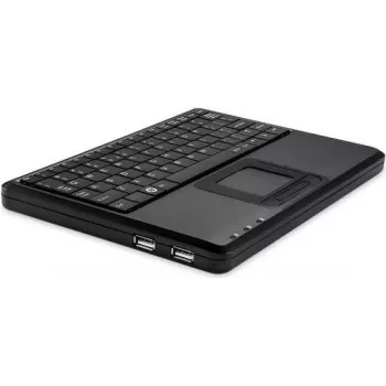 Perixx 11005 Tastatur USB QWERTY Niederländisch - Englisch - Französisch Schwarz (PERIBOARD-510 H PLUS IT)
