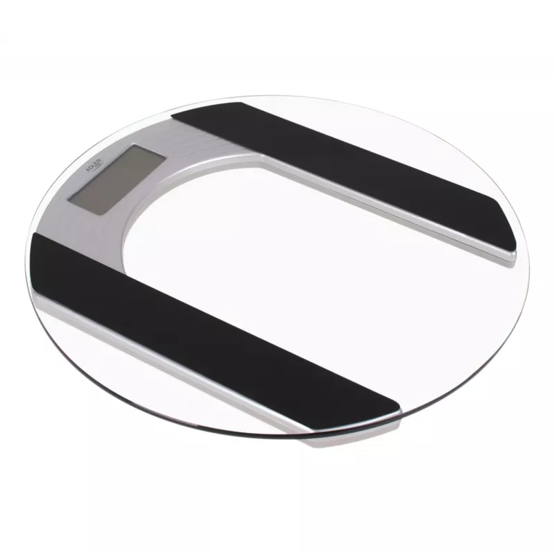 Adler | Körperfettwaage | Maximale Belastung 150 kg | Genauigkeit 100 g | Glas
