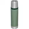 Thermos STANLEY The Legendary Classic Bottle 0,6 l grün – Isolier-Vakuumflasche, 600 ml