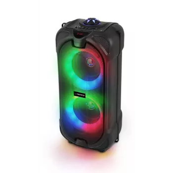Esperanza EP157 BT FM LED RGB Lautsprecher Schwarz 10W