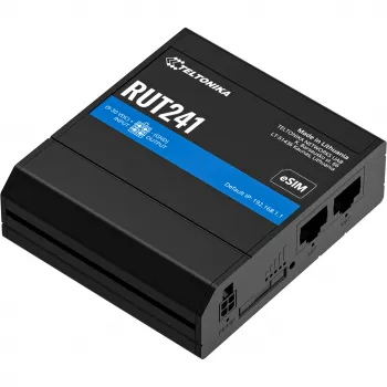 TELTONIKA NETWORKS RUT241 eSIM GLOBAL Industrial Router (RUT241230000)