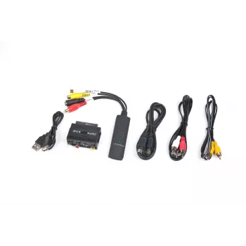 Gembird UVG-002 Audio/Video Grabber (Composite Video/Stereo RCA/SCART-S-Video, USB 3.0)