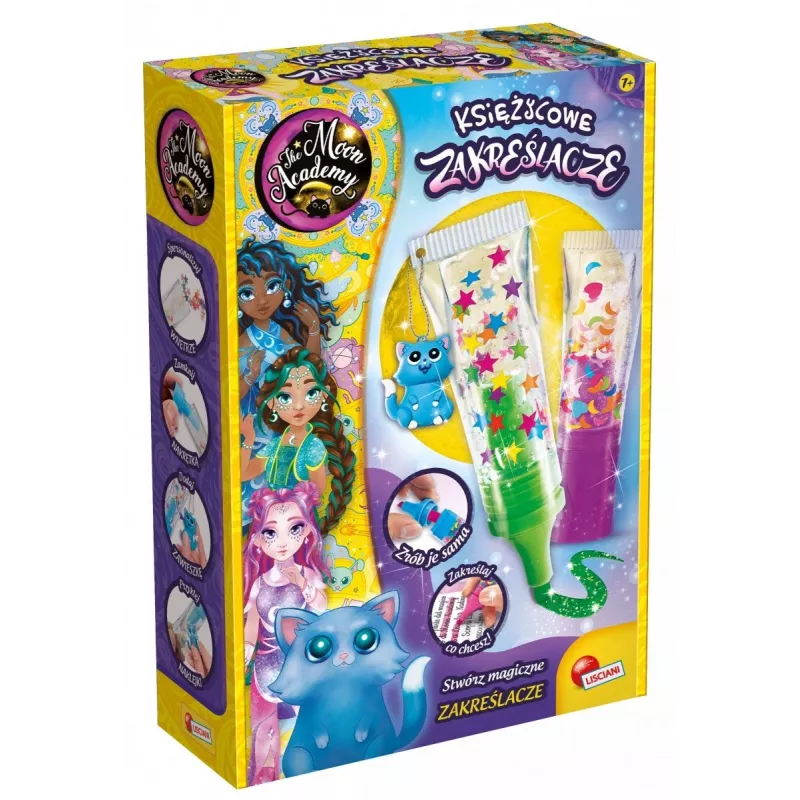 Highlighter-Set Liscianigiochi Moon Academy — Set Moon-Textmarker (304-PL110568)