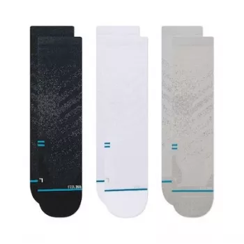 Stance Run LT Crew 3er-Packung Crew-Socken Mehrfarbig 3 Paar