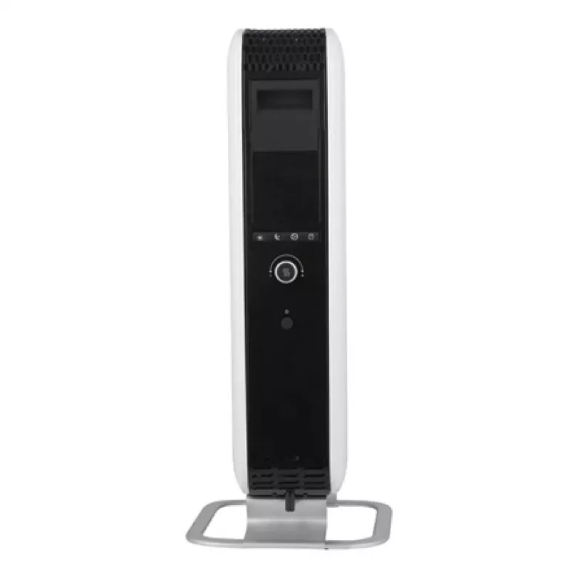 Mill Ölradiator AB-H2000DN, 2000 W, Anzahl der Leistungsstufen 3, Geeignet für Räume bis zu 34 m², mit LED-Anzeige, Weiß