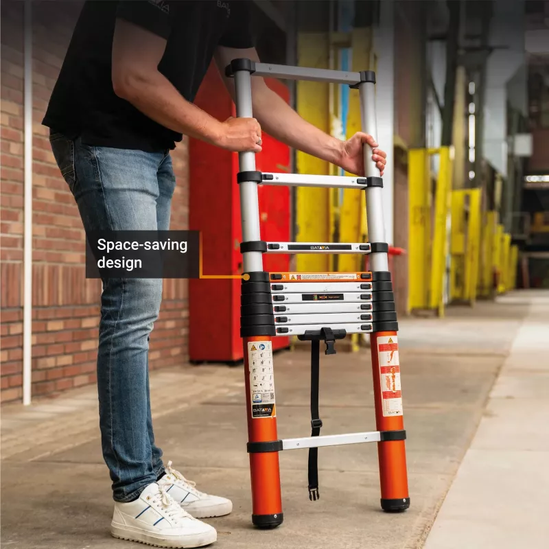 Teleskopleiter Batavia B.V. Giraffe AIR 2,93 m — kompakte ausziehbare Leiter