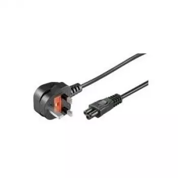 Stromkabel Goobay 96046 Schwarz 1,8 m C5-Kupplung