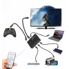 HDMI-Umschalter MEDIA-TECH MT5207, 5x HDMI-Eingänge, 1x HDMI-Ausgang, schwarz