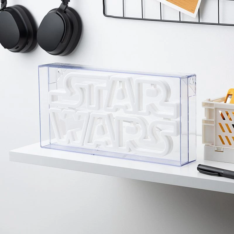 LED-Neonlicht Paladone Star Wars Design PP13123SW — dekoratives LED-Schild für Wand oder Regal