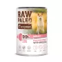 Nassfutter für Hunde VETEXPERT RAW PALEO Duoprotein Schwein & Lamm Adult 400 g, getreidefrei, glutenfrei
