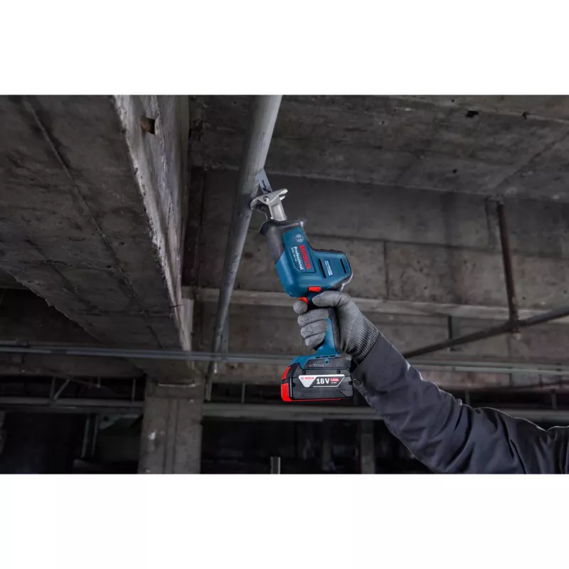 Akku-Reciprosäge GSA 18V-24 Professional solo, 18 Volt (Blau/Schwarz, ohne Akku und Ladegerät)