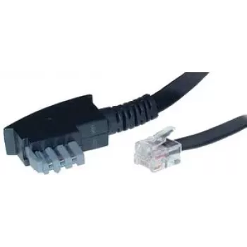 Telefonkabel ShiverPeaks BS70166 6 m Schwarz