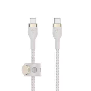 Belkin BOOSTCHARGE PRO Flex USB-Kabel 3 m USB 2.0 USB C Weiß (CAB011BT3MWH)