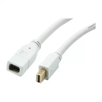Synergy 21 S216366 - Mini DisplayPort - Mini DisplayPort - Stecker - Buchse - Gold - Weiß (S216366)