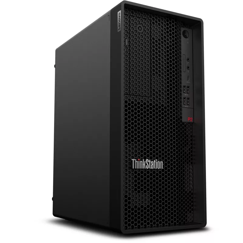 Lenovo ThinkStation P2 Tower Gen 2 Intel Core Ultra 7 265K 32 GB DDR5-SDRAM 512 GB SSD Windows 11 Pro Workstation Schwarz