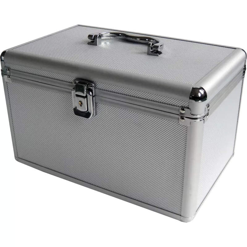 Box-Gehäuse MediaRange BOX75 für 200 Discs Silber