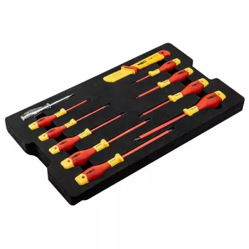 Neo Tools Elektriker-Servicebox 52 Stück in robuster 22er Box