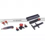 Präzisions-Lineal-Set Einhell-KWB LINE MASTER mit 800 mm Führungsschiene, 10-teilig