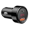 Autoladegerät Baseus CCMLC20C-01 Universal Schwarz Schnellladung 12-24V