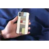 man and wood Smartphone-Hülle für iPhone X/XS — weiß