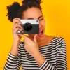 Kodak PRINTOMATIC Sofortbildkamera, 2x3 Zoll, Schwarz