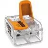 WAGO 221-612 - gerade - 450 V - Orange - Transparent - EN 60664