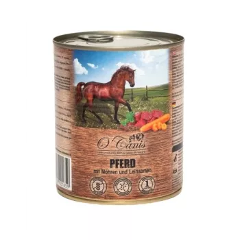 O'CANIS Dosen-Hundefutter - Nassfutter - Pferdefleisch mit Kartoffeln - 800 g