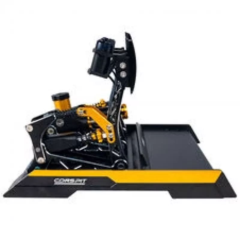 CONSPIT CPP EVO 3 V2 Pedalset mit hydraulischem Bremszylinder und Kupplung - Schwarz