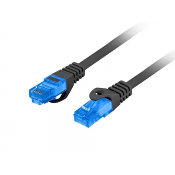 LANBERG Cat6a S/FTP RJ-45 Netzwerkkabel PCF6A-10CC-0500-BK, 5 m, LSZH, 26 AWG, CCA, schwarz