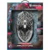 Gaming-Maus DEFENDER GM-670L Beidhändig optisch, 2400 DPI, 5 Tasten, kabelgebunden, schwarz, RGB