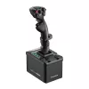 Flight-Ständer-Kit MOZA AB6 Flight Simulator – schwarz ABS, Aluminium und Kohlefaser-Konstruktion, AC-Strom 110–220 V, Spitzenleistung 72 W