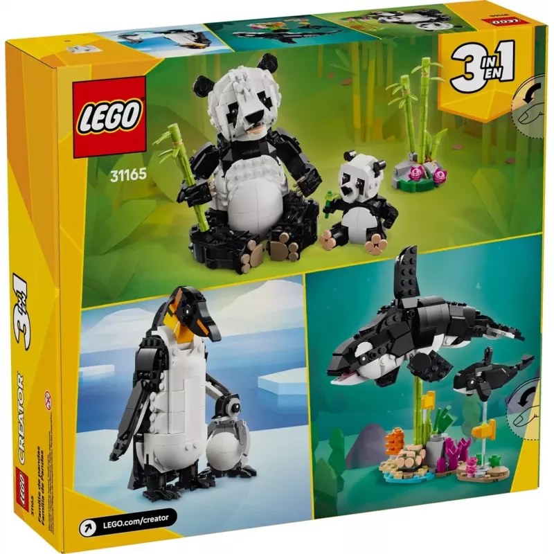 LEGO CREATOR 3 IN 1 31165 Panda-Familie