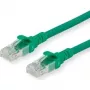 ROLINE - Patchkabel - RJ-45 (M) auf RJ-45 (M) - 30 cm - SFTP, PiMF - CAT 6 - halogenfrei, vergossen, Litzenleiter - Grün (21.15.2954)