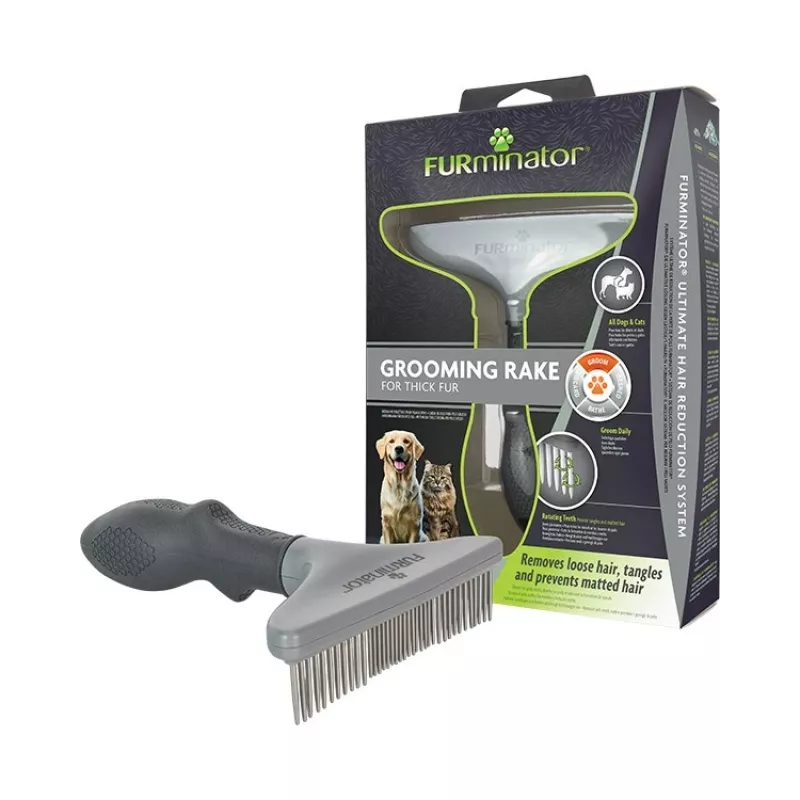 Furminator Pflegerechen für Haustiere mit dichtem Fell