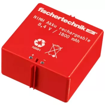 Batterieladegerät Fischertechnik 34969 NiMH 1500mAh 8,4V Schwarz Rot