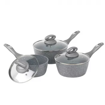 Kochtopfset Salter BW02986G1EU7 — 3-teilige Kochtöpfe 16 cm, 18 cm, 20 cm