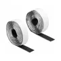 Klettband DeLOCK 19072 selbstklebend 5 m x 25 mm schwarz